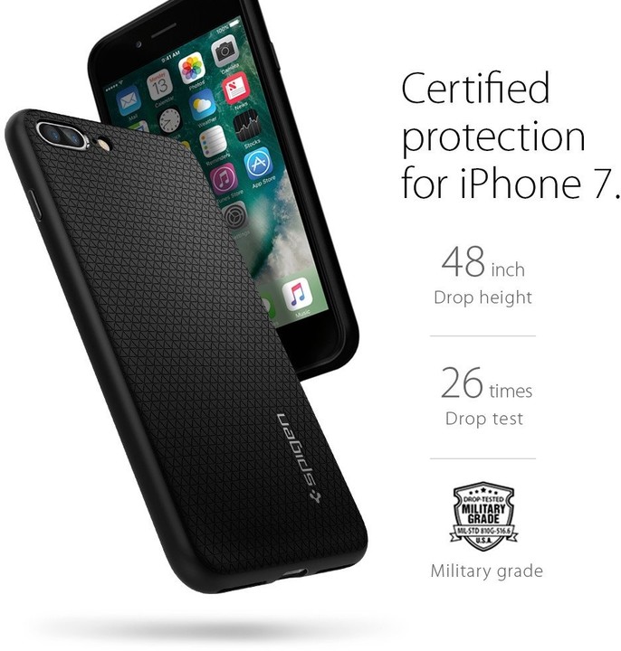 Spigen Liquid Armor pro iPhone 7 Plus/8 Plus black_1338233431