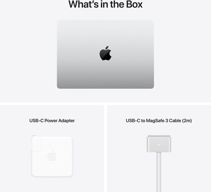 Apple MacBook Pro 14, M1 Max 10-core, 32GB, 512GB, 32-core GPU, stříbrná (CZ)