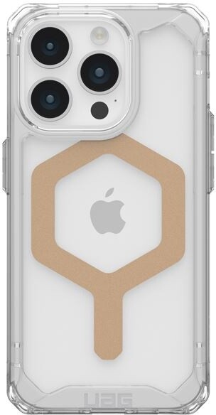 UAG ochranný kryt Plyo MagSafe pro Apple iPhone 15 Pro, bílá/zlatá_669654085