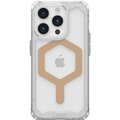 UAG ochranný kryt Plyo MagSafe pro Apple iPhone 15 Pro, bílá/zlatá_669654085