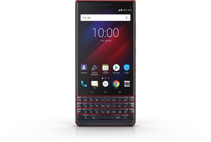 BlackBerry Key 2 LE, 4GB/64GB, Dual Sim, Blue - Red_1157169005