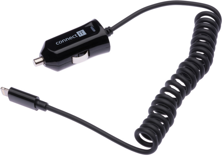 CONNECT IT CI-435 USB nabíječka do auta s Lightning kabelem_1545462323