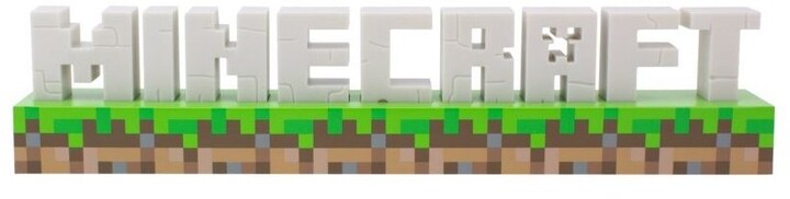 Lampička Minecraft - Logo