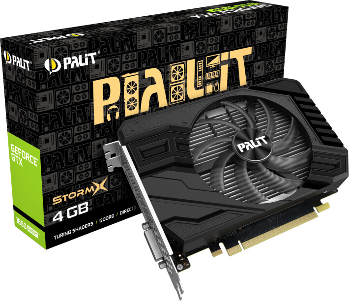 PALiT GeForce GTX 1650 Super StormX 4 GB, 4GB GDDR6_1915765778