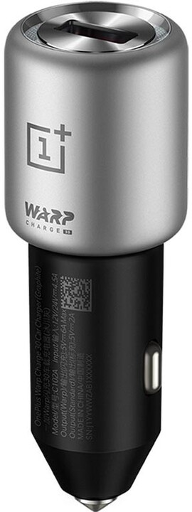 OnePlus nabíječka Warp Charge 30, do auta, černá_1376248364