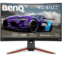 BenQ EX3210R - LED monitor 32" Poukaz 200 Kč na nákup na Mall.cz + O2 TV HBO a Sport Pack na dva měsíce