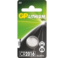 GP, lithium, CR2016, 90mAh, 1ks_608704536