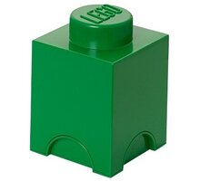 Úložný box LEGO, malý (1), tmavě zelená