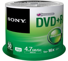 Sony DVD+R 4,7GB 16x Spindle, 50ks_610373302