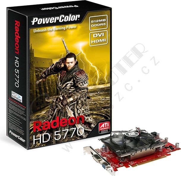 PowerColor HD5770 512M GDDR5, PCI-E_1841702666