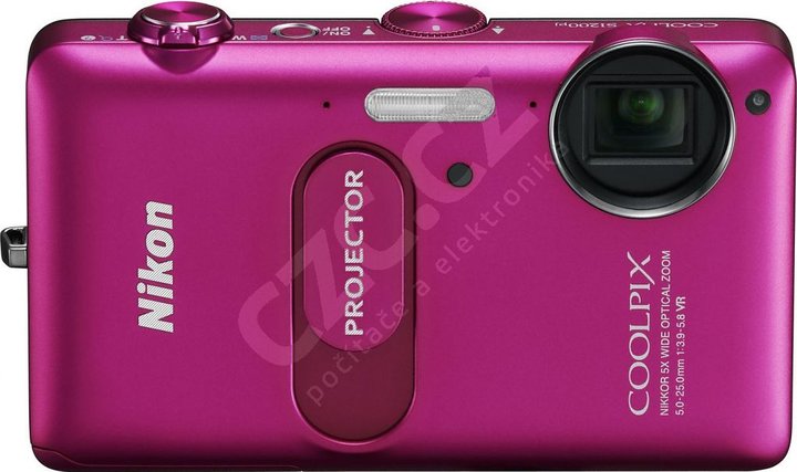 Nikon Coolpix S1200pj růžový_2128076177