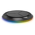 YENKEE bezdrátová RGB nabíječka YAC 5100, 10W, černá_2050473359
