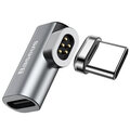 Baseus Mini magnetický adaptér pro nabíjecí kabel USB-C, šedá_258736958
