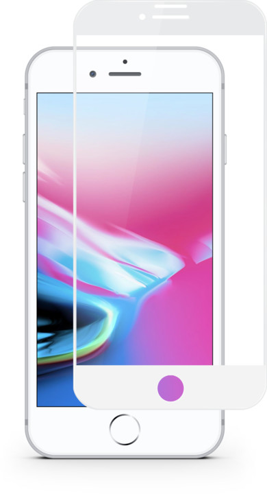 EPICO tvrzené sklo pro iPhone 6 Plus/6S Plus/7 Plus EPICO GLASS 3D+ - bílý_2049167611