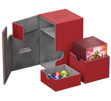 Krabička na karty Ultimate Guard - FlipNTray 100+, červená Poukaz 200 Kč na nákup na Mall.cz + O2 TV HBO a Sport Pack na dva měsíce