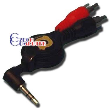 Stereo audio cable - 3.5mm stereo jack / 2x RCA jack XA7327_414336165