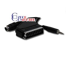 Kabel video S-VIDEO na SCART + audio kabel, 15m_686406502