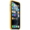 Apple kožený kryt na iPhone 11 Pro, hřejivě žlutá_1519918473