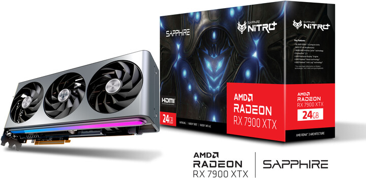 Sapphire AMD Radeon™ NITRO+ RX 7900 XTX Vapor-X, 24GB GDDR6_1993934621