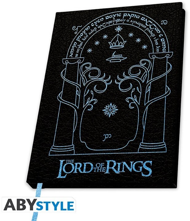 Zápisník Lord of the Rings - Doors of Durin, premium, A5_803976341