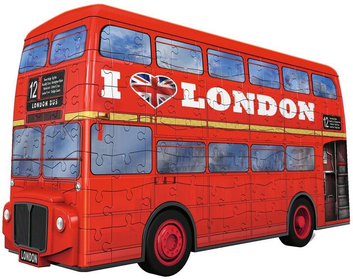 3D puzzle - Londýnský autobus, 216 dílků_807084025