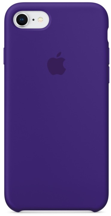 Apple silikonový kryt na iPhone 8/7, tmavě fialová_630738087