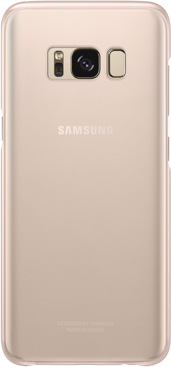 Samsung S8+, Poloprůhledný zadní kryt, růžová_741155113