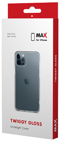 MAX for iPhone zadní kryt Twiggy Gloss pro Apple iPhone 13 Pro, transparentní_606806457