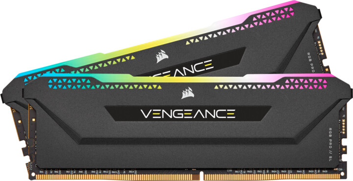 Corsair Vengeance RGB PRO SL 16GB (2x8GB) DDR4 3600 CL18, černá