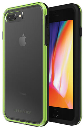 LifeProof SLAM ochranné pouzdro pro iPhone 7+/8+ průhledné - černo zelené_1515865268