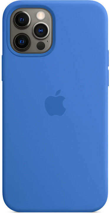 Apple silikonový kryt s MagSafe pro iPhone 12/12 Pro, modrá_557752985