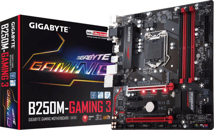 GIGABYTE B250M-Gaming 3 - Intel B250_31039243