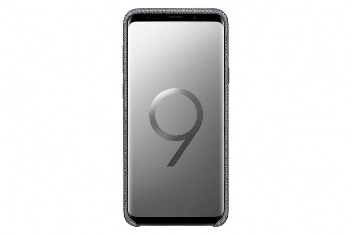 Samsung látkový odlehčený zadní kryt pro Samsung Galaxy S9+, šedý_1835536073