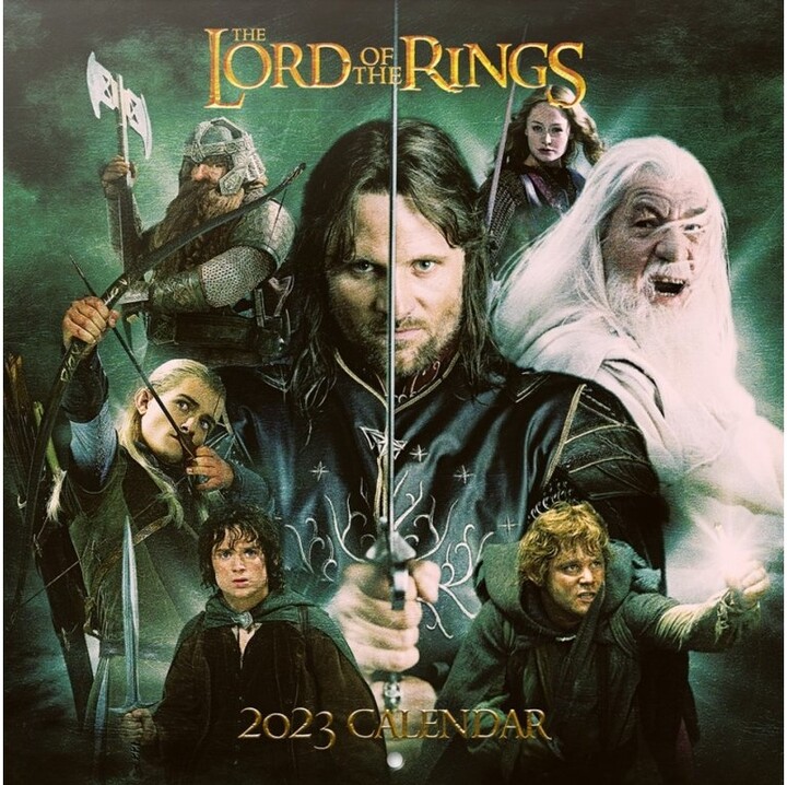 Kalendář 2023 The Lord of the Rings, nástěnný_785579688