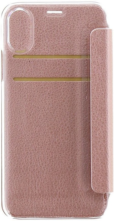 Guess Iridescent Book Pouzdro Rose Gold pro iPhone X_923681764