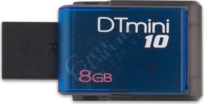 Kingston DataTraveler Mini10 - 8GB, Blue_1115382261