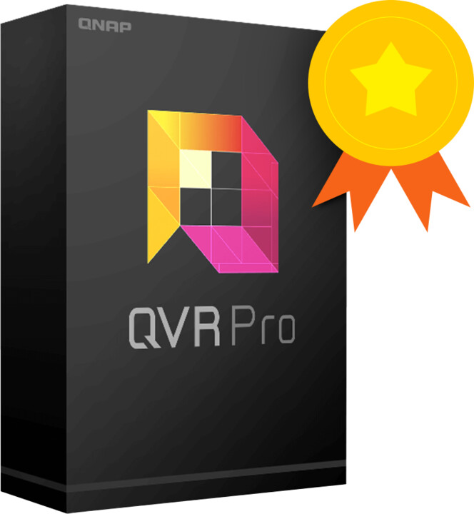QNAP QVR Pro Gold - pokročilé funkce pro QVR Pro, el. licence OFF