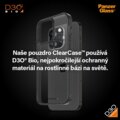 PanzerGlass ochranný kryt ClearCase D3O pro Apple iPhone 15 Pro Max, Black edition_1371654110