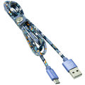MIZOO USB/ micro USB kabel X51, tmavě modrá