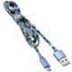 MIZOO USB/ micro USB kabel X51, tmavě modrá