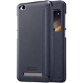 Nillkin Sparkle Leather Case pro Xiaomi Redmi 4A, černá