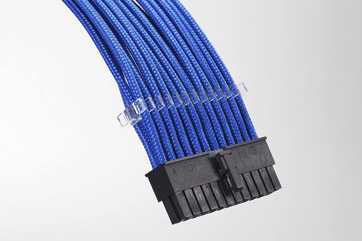 PHANTEKS - sada kabelů, modrá_1654593195