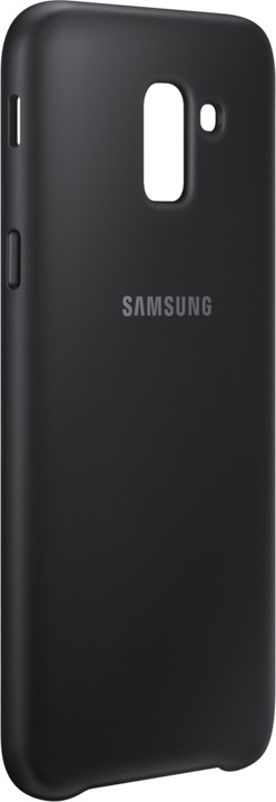 Samsung dvouvrstvý ochranný kryt pro J6, černá_353546598
