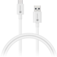 CONNECT IT CONNECT IT COLORZ Kabel USB-C (Type C) - USB-A, 1 m, bílý