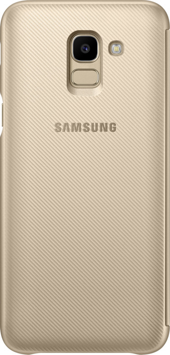 Samsung flipové pouzdro pro J6 2018, zlatá_509617455