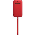 Apple kožený návlek s MagSafe pro iPhone 12 Pro Max, (PRODUCT)RED - červená