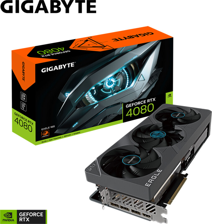 GIGABYTE GeForce RTX 4080 16GB EAGLE, 16GB GDDR6X_933173768