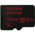 SanDisk Micro SDXC Extreme 128GB 90MB/s UHS-I U3 V30 + SD adaptér_237301469