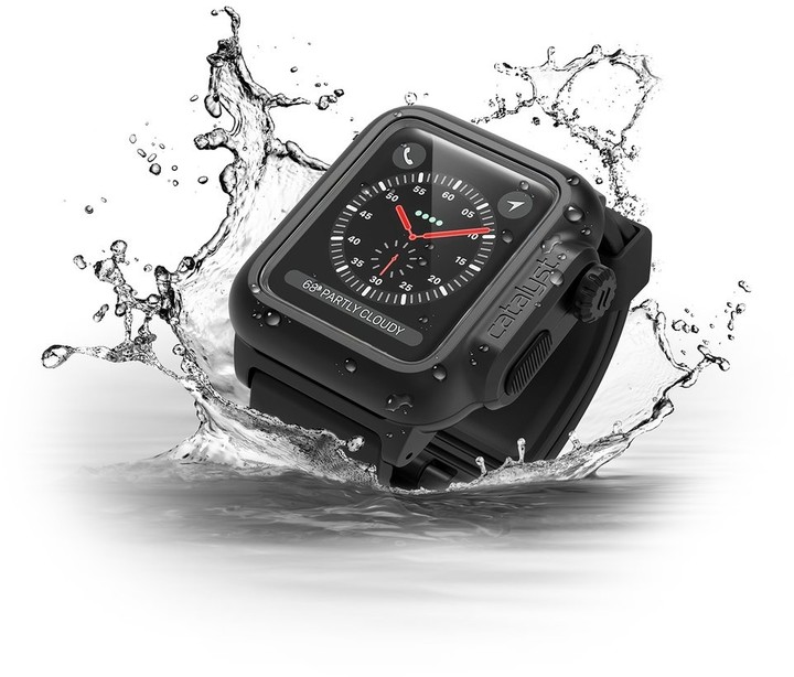 Catalyst vodotěsné ochranné pouzdro, Apple Watch 3/2 42mm, černá_348008209