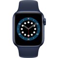 Apple Watch Series 6 Cellular, 40mm, Blue, Deep Navy Sport Band - Regular_789582440